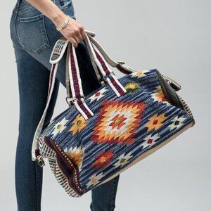 Handmade 'Sunset' Duffel Bag NWT